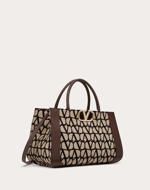 Red Valentino BORSA MEDIA A MANO VLOGO SIGNATURE TOILE ICONOGRAPHE Convenienza
