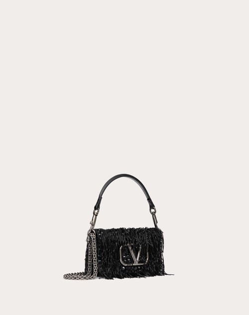 Red Valentino BORSA PICCOLA A SPALLA VALENTINO GARAVANI LOCÒ RICAMATA Offerte stagionali