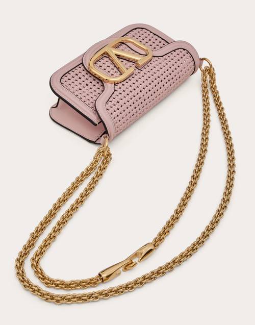Red Valentino BORSA PICCOLA A SPALLA VALENTINO GARAVANI LOCÒ IN PELLE INTRECCIATA Offerte speciali