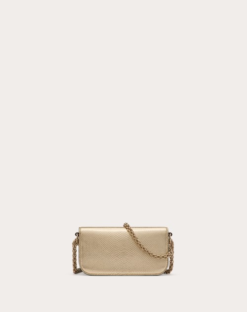 Red Valentino BORSA PICCOLA A SPALLA VALENTINO GARAVANI VALENTINO GARAVANI LOCÒ IN KARUNG METALLIZZATO Saldi