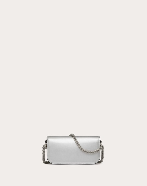 Red Valentino BORSA PICCOLA A SPALLA VALENTINO GARAVANI LOCÒ IN VITELLO METALLIZZATO Negozio
