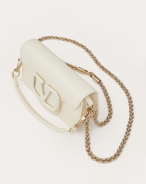 Red Valentino BORSA PICCOLA A SPALLA VALENTINO GARAVANI LOCÒ IN VITELLO Nuova