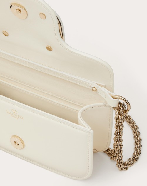 Red Valentino BORSA PICCOLA A SPALLA VALENTINO GARAVANI LOCÒ IN VITELLO Nuova