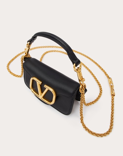 Red Valentino BORSA MICRO CON CATENA VALENTINO GARAVANI LOCÒ IN VITELLO Italy