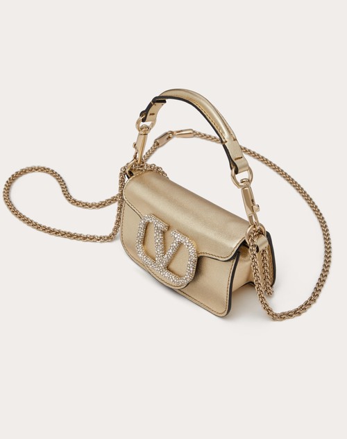 Red Valentino BORSA MICRO CON CATENA VALENTINO GARAVANI LOCÒ CON LOGO GIOIELLO 2025