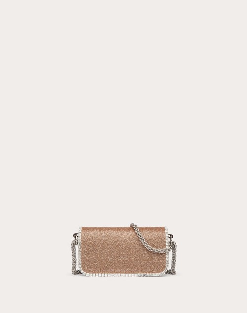 Red Valentino BORSA PICCOLA A SPALLA VALENTINO GARAVANI LOCÒ RICAMATA Spedizione Gratuita