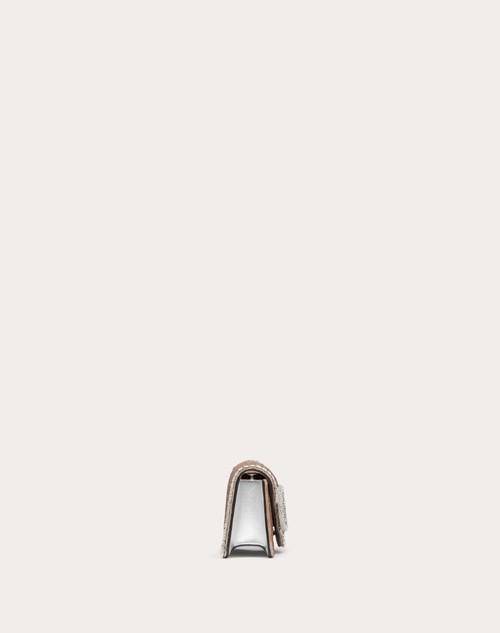 Red Valentino BORSA PICCOLA A SPALLA VALENTINO GARAVANI LOCÒ RICAMATA Spedizione Gratuita