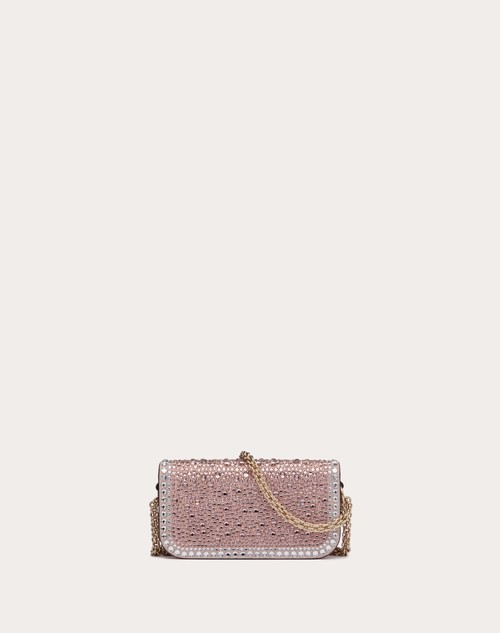 Red Valentino BORSA PICCOLA A SPALLA VALENTINO GARAVANI LOCÒ CON STRASS Soddisfazione Garantita