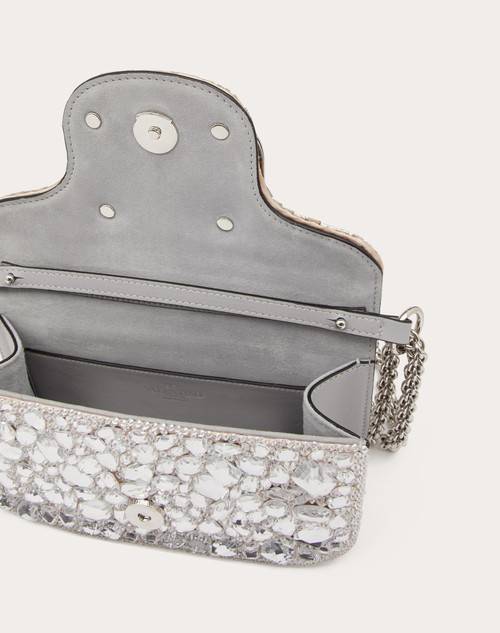 Red Valentino BORSA PICCOLA A SPALLA LOCÒ CON CRISTALLI Negozi Online