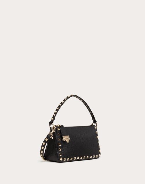 Red Valentino BORSA PICCOLA A TRACOLLA ROCKSTUD IN VITELLO GRANATO Convenienza