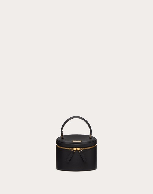 Red Valentino MINI VANITY PORTA GIOIELLI VLOGO SIGNATURE IN VITELLO