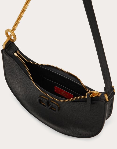 Red Valentino MINI HOBO VLOGO SIGNATURE IN VITELLO GRANATO Negozio