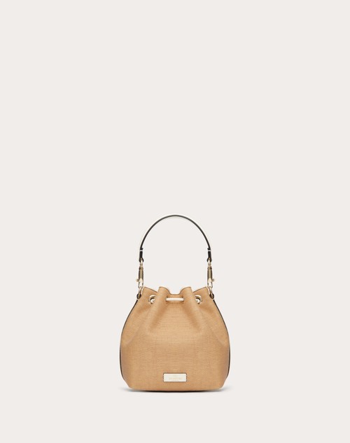 Red Valentino BORSA A SECCHIELLO LOCÒ IN RAFIA Prezzo Ridotto