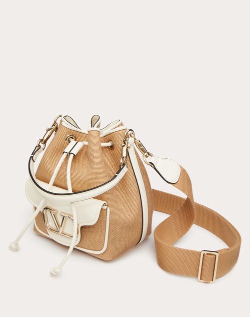 Red Valentino BORSA A SECCHIELLO LOCÒ IN RAFIA Prezzo Ridotto