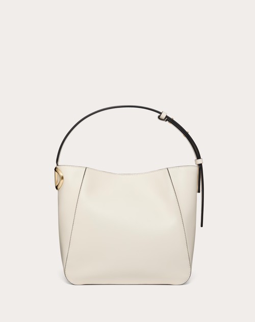Red Valentino BORSA A SECCHIELLO VLOGO SIDE IN VITELLO NAPPATO Nuova
