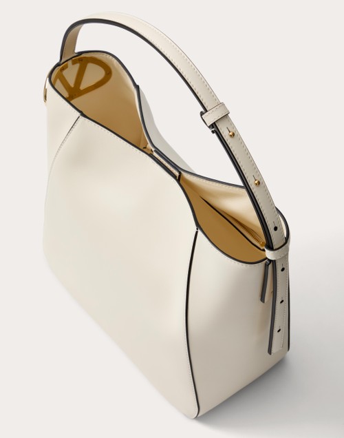 Red Valentino BORSA A SECCHIELLO VLOGO SIDE IN VITELLO NAPPATO Nuova