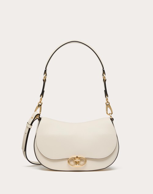 Red Valentino BORSA A SPALLA PICCOLA VALENTINO GARAVANI OHVAL IN VITELLO NAPPATO Italy