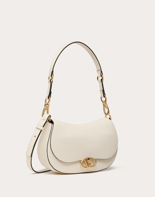 Red Valentino BORSA A SPALLA PICCOLA VALENTINO GARAVANI OHVAL IN VITELLO NAPPATO Italia