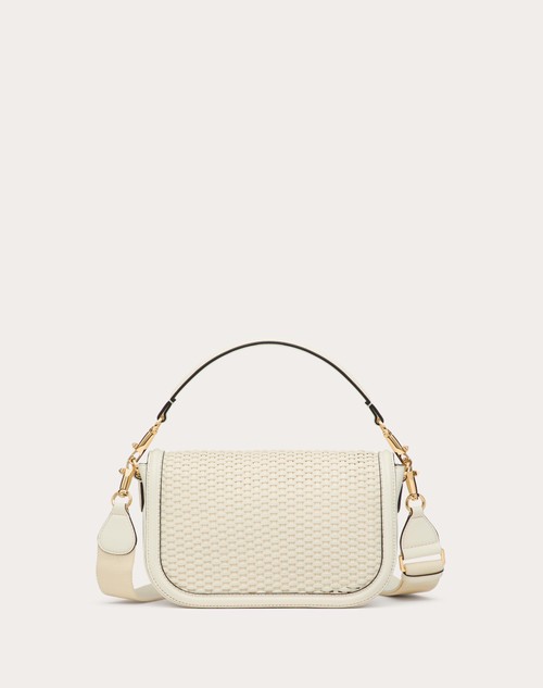 Red Valentino BORSA A SPALLA VALENTINO GARAVANI ALLTIME IN PELLE INTRECCIATA Spedizione Gratuita