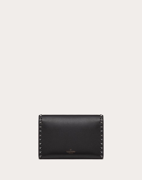 Red Valentino BORSA PICCOLA A TRACOLLA ROCKSTUD IN VITELLO GRANATO Latest stili