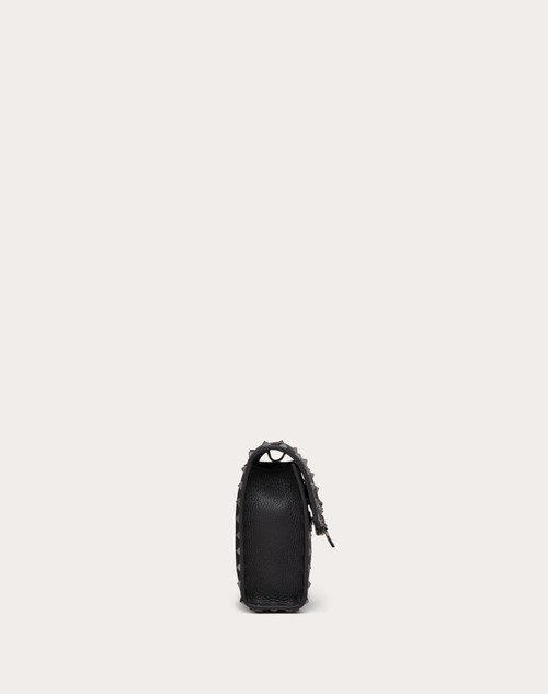 Red Valentino BORSA PICCOLA A TRACOLLA ROCKSTUD IN VITELLO GRANATO Latest stili