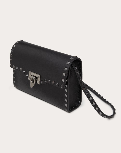 Red Valentino BORSA PICCOLA A TRACOLLA ROCKSTUD IN VITELLO GRANATO Latest stili