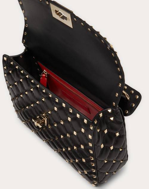 Red Valentino BORSA MEDIA ROCKSTUD SPIKE IN NAPPA Negozio