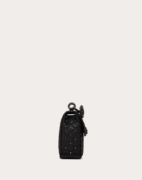 Red Valentino BORSA MEDIA ROCKSTUD SPIKE IN NAPPA Nuova