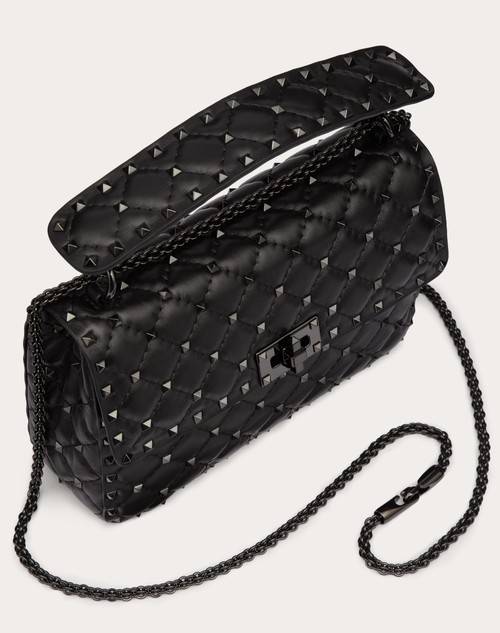 Red Valentino BORSA MEDIA ROCKSTUD SPIKE IN NAPPA Nuova