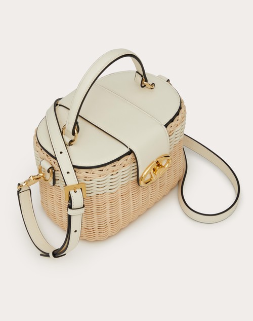 Red Valentino BORSA VANITY VLOGO SIGNATURE IN MIDOLLINO Vendita