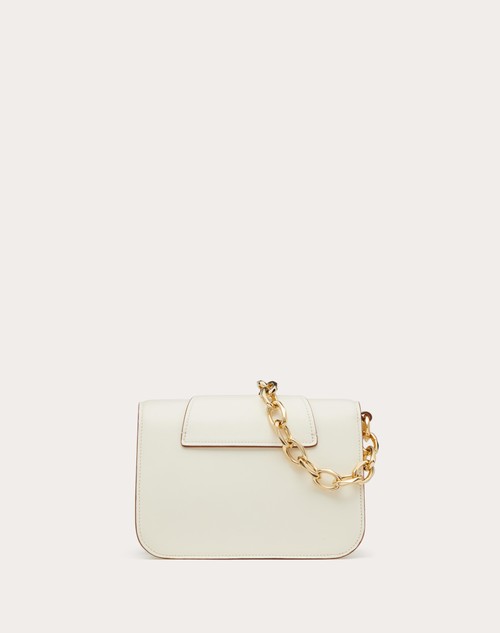 Red Valentino BORSA PICCOLA A SPALLA VLOGO O'CLOCK IN NAPPA CON CATENA Negozi Online