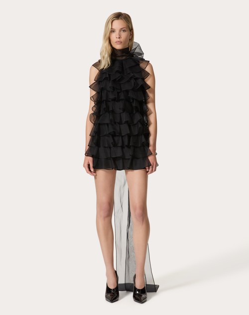 Red Valentino ABITO CORTO IN ORGANZA Affare Del Giorno