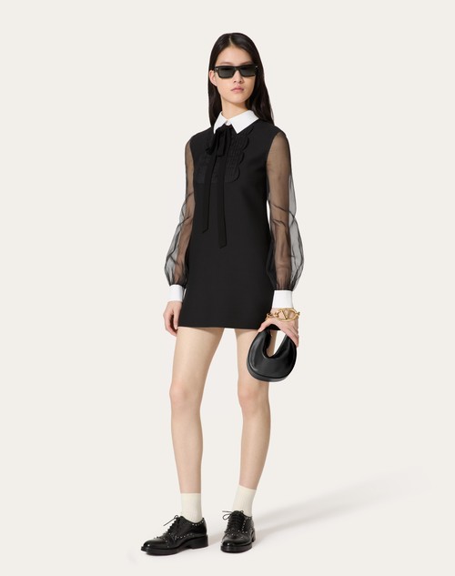 Red Valentino ABITO CORTO IN CREPE COUTURE Online