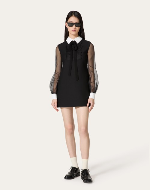 Red Valentino ABITO CORTO IN CREPE COUTURE Online