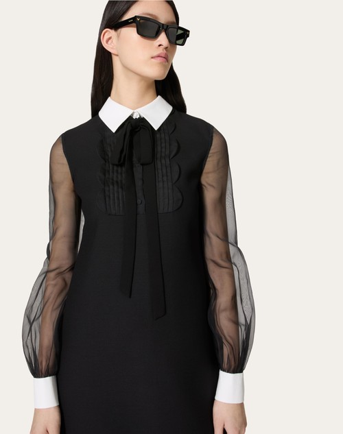 Red Valentino ABITO CORTO IN CREPE COUTURE Online