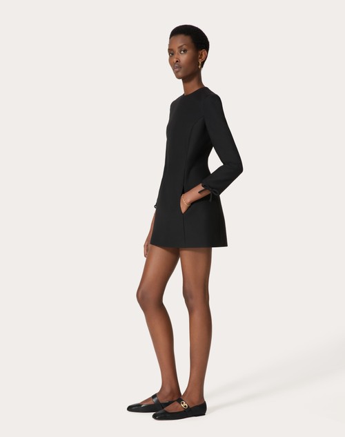 Red Valentino ABITO CORTO IN CREPE COUTURE Outlet