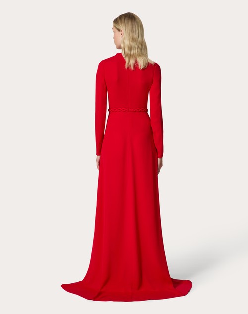 Red Valentino ABITO DA SERA IN GEORGETTE DOUBLE Saldi