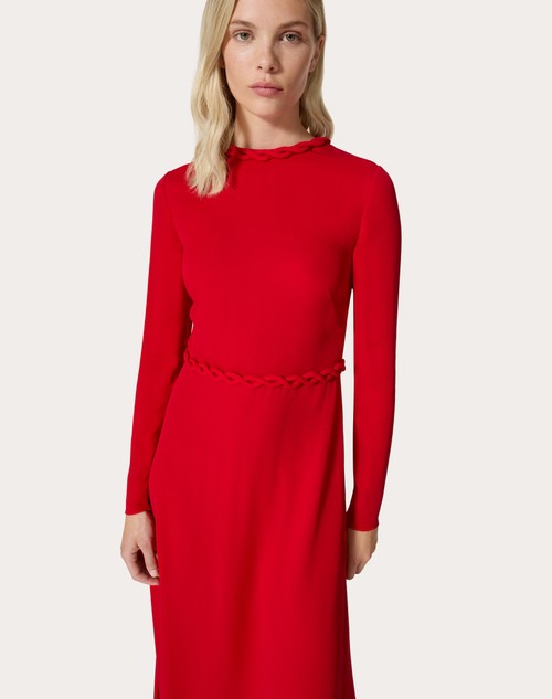 Red Valentino ABITO DA SERA IN GEORGETTE DOUBLE Saldi