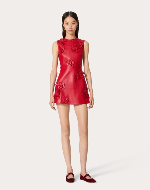 Red Valentino ABITO CORTO IN NAPPA RICAMATO I Più Venduti