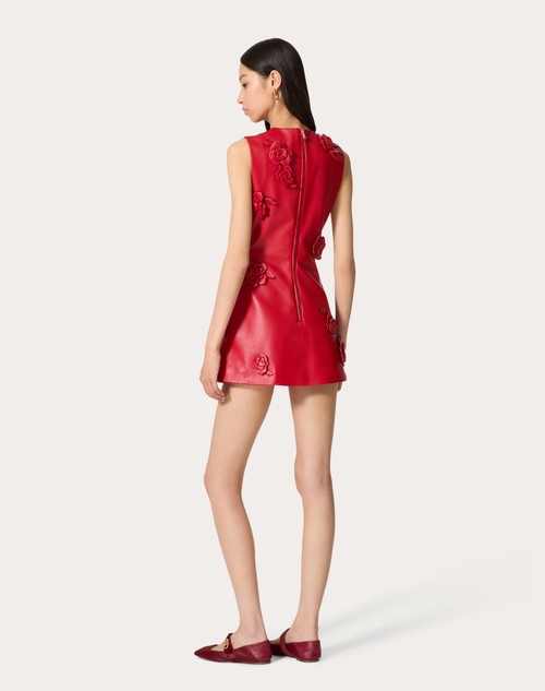 Red Valentino ABITO CORTO IN NAPPA RICAMATO I Più Venduti