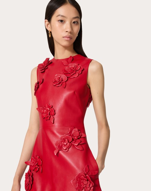 Red Valentino ABITO CORTO IN NAPPA RICAMATO I Più Venduti