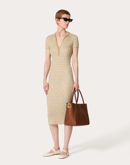 Red Valentino ABITO IN LUREX E JACQUARD TOILE ICONOGRAPHE In Saldo
