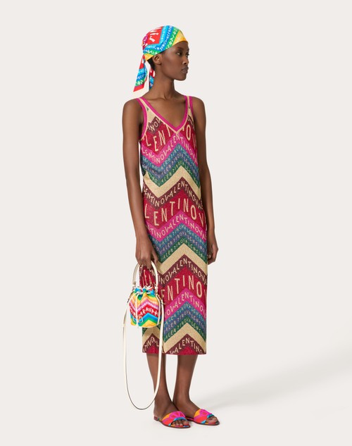 Red Valentino ABITO IN LUREX VALENTINO CHEVRON Italia
