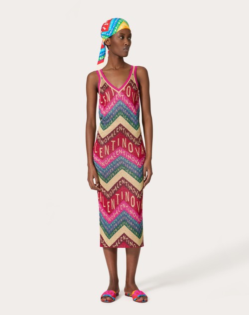 Red Valentino ABITO IN LUREX VALENTINO CHEVRON Italia