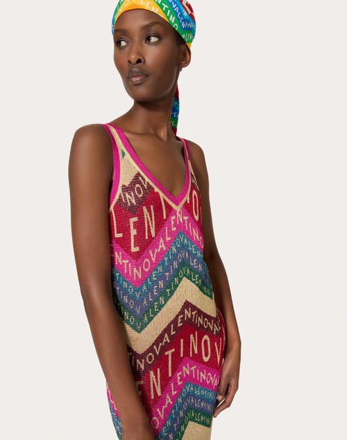Red Valentino ABITO IN LUREX VALENTINO CHEVRON Italia
