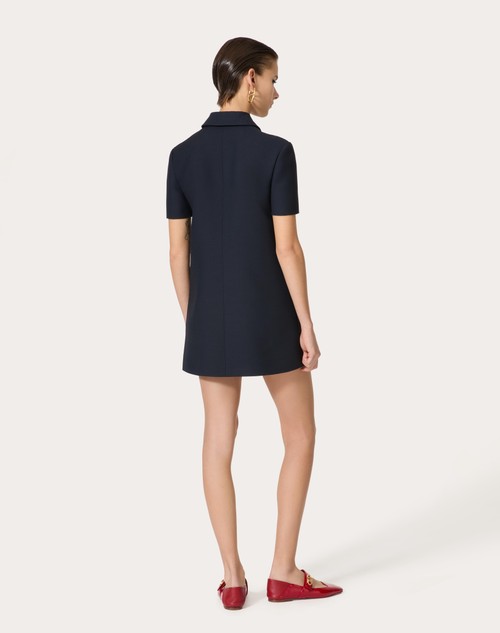 Red Valentino ABITO CORTO IN CREPE COUTURE Flash Sale