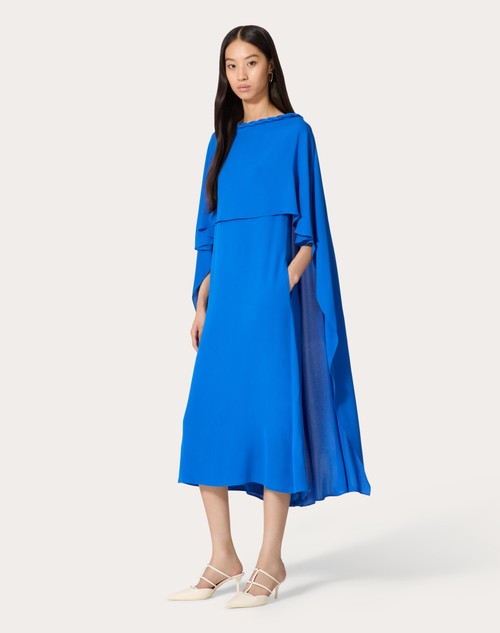 Red Valentino ABITO MIDI IN GEORGETTE DOUBLE Fino Al -60%