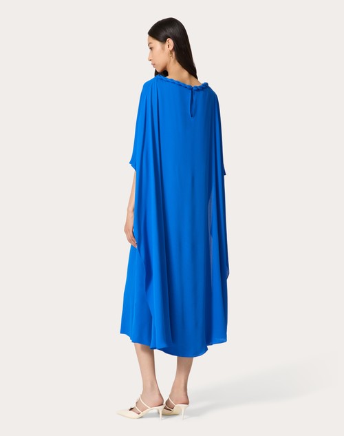 Red Valentino ABITO MIDI IN GEORGETTE DOUBLE Fino Al -60%