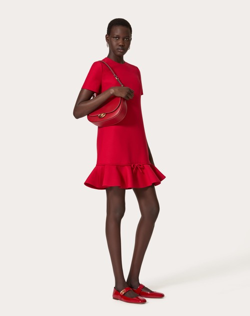 Red Valentino ABITO CORTO IN CREPE COUTURE Affare Del Giorno