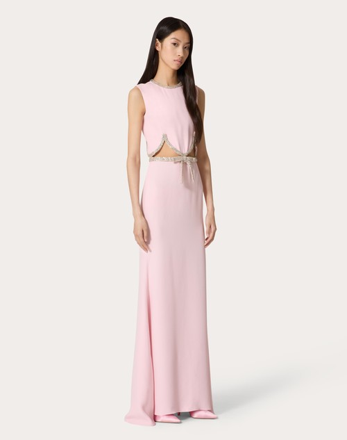 Red Valentino ABITO DA SERA IN CADY COUTURE RICAMATO Economico